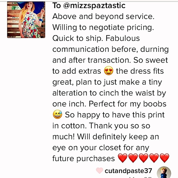 REVIEWS & 💝 NOTES!! MY CUSTOMERS ARE AMAZING! XoX - Picture 3 of 15